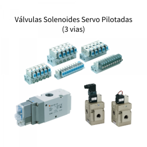 Válvulas Solenoides Servo Pilotadas