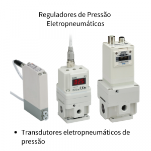 Quadro 3 - reguladores de pressão eletropneumáticos | SMC