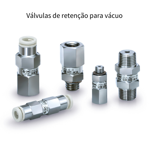 Válvulas de retenção para vácuo | SMC