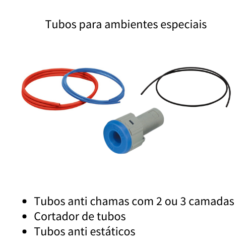 Tubos para ambientes especiais | SMC