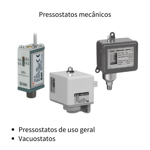 Pressostatos mecânicos | SMC