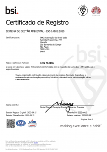 Certificado ISO 14001